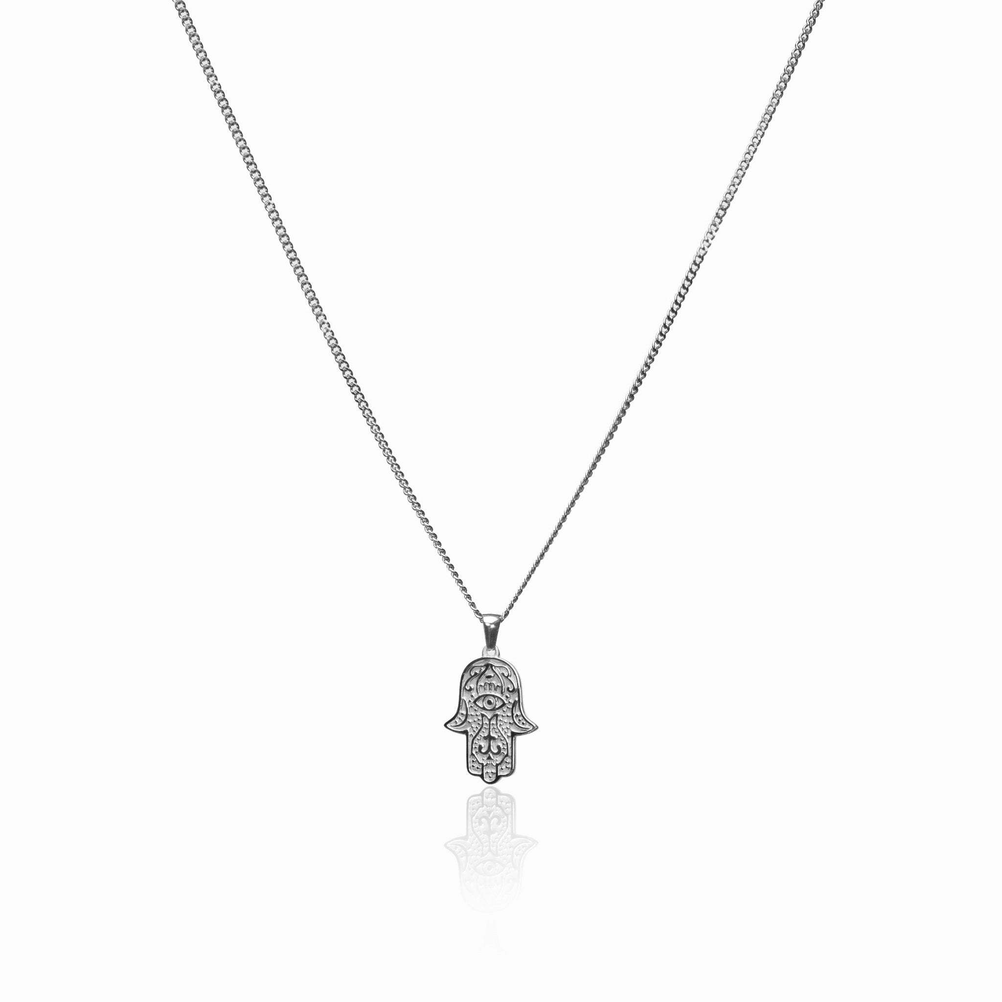 Colar Hamsa em Prata - Megan Joias