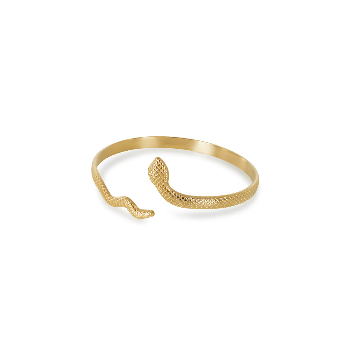 Bracelete de Serpente em Ouro - Megan Joias