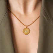 Colar Albany com Pingente - Ouro