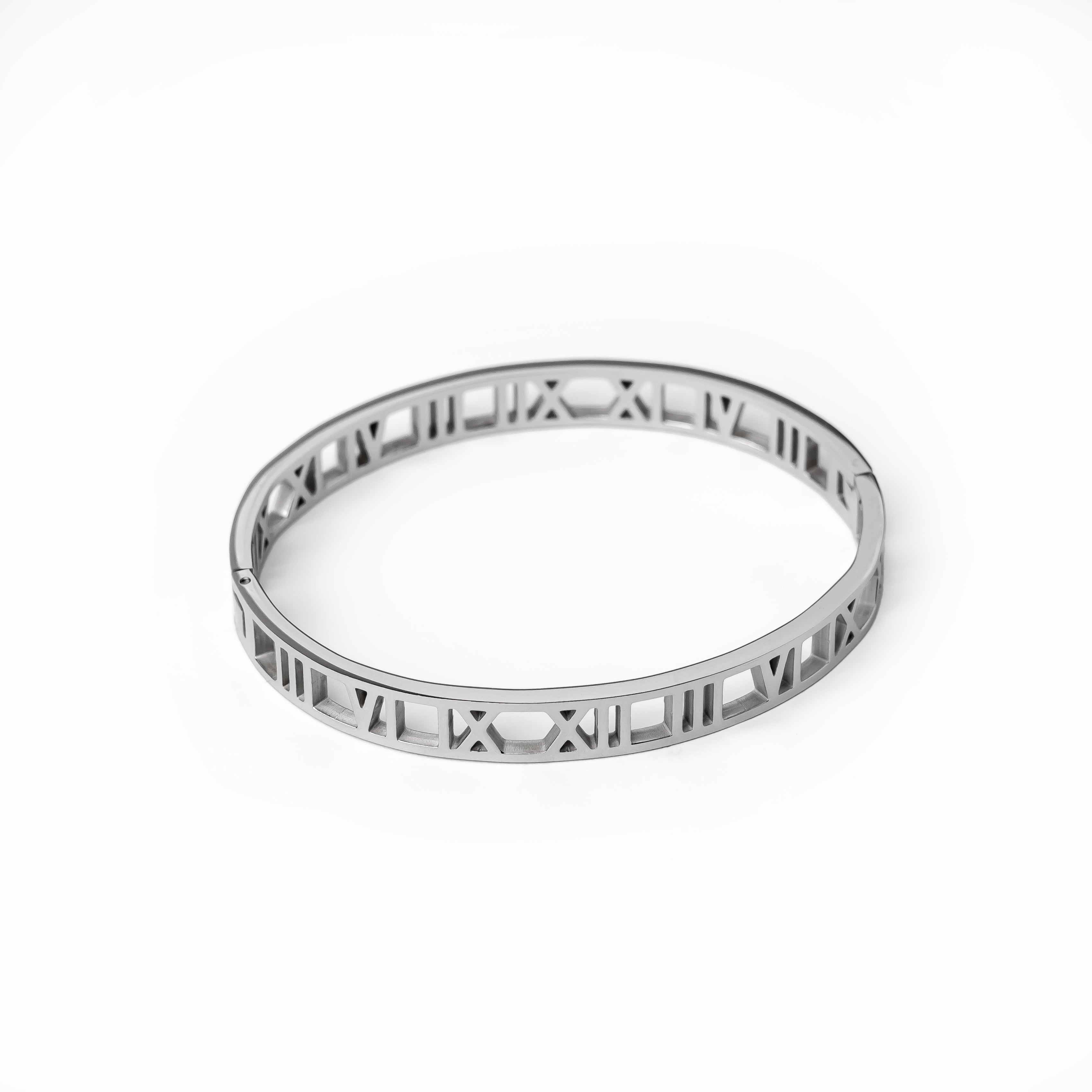 Pulseira Prateada com Números Ocultos - Megan Joias