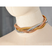 Colar Choker Trançado